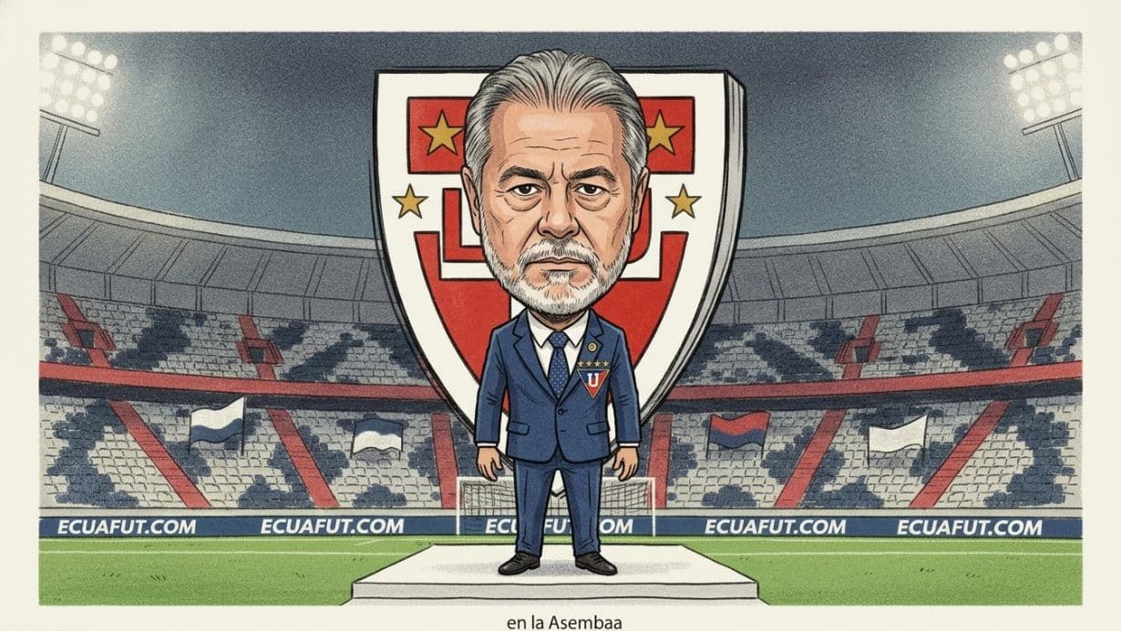 Isaac Álvarez Granda es reelecto como presidente de Liga de Quito para el período 2027-2031