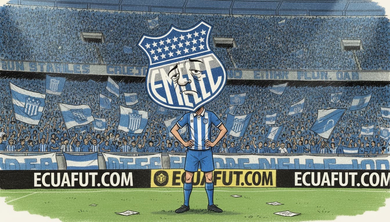 Emelec cae 1-2 ante Libertad y aprieta el Cuadrangular