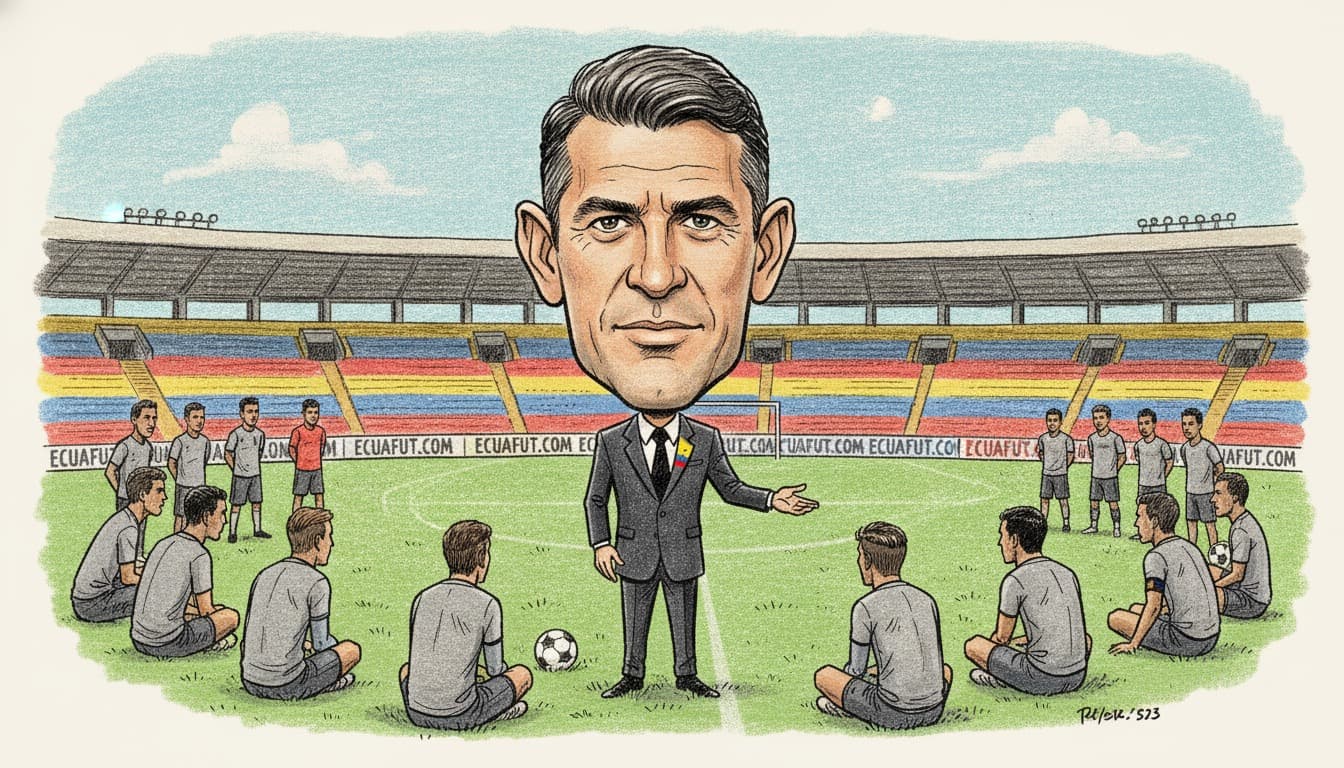 Marcelo Gallardo inicia su era en la Selección de Ecuador