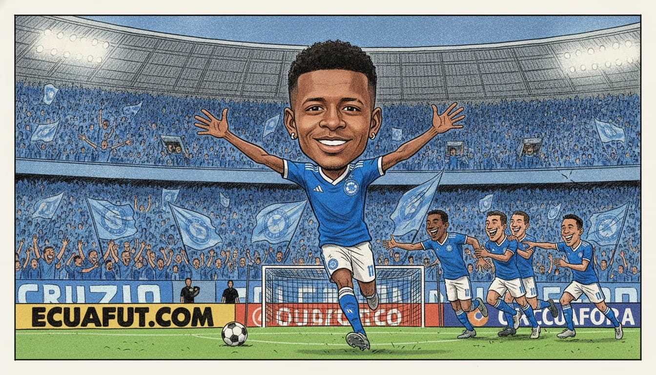 Vitória 1-3 Cruzeiro: Keny Arroyo, el motor de una remontada épica