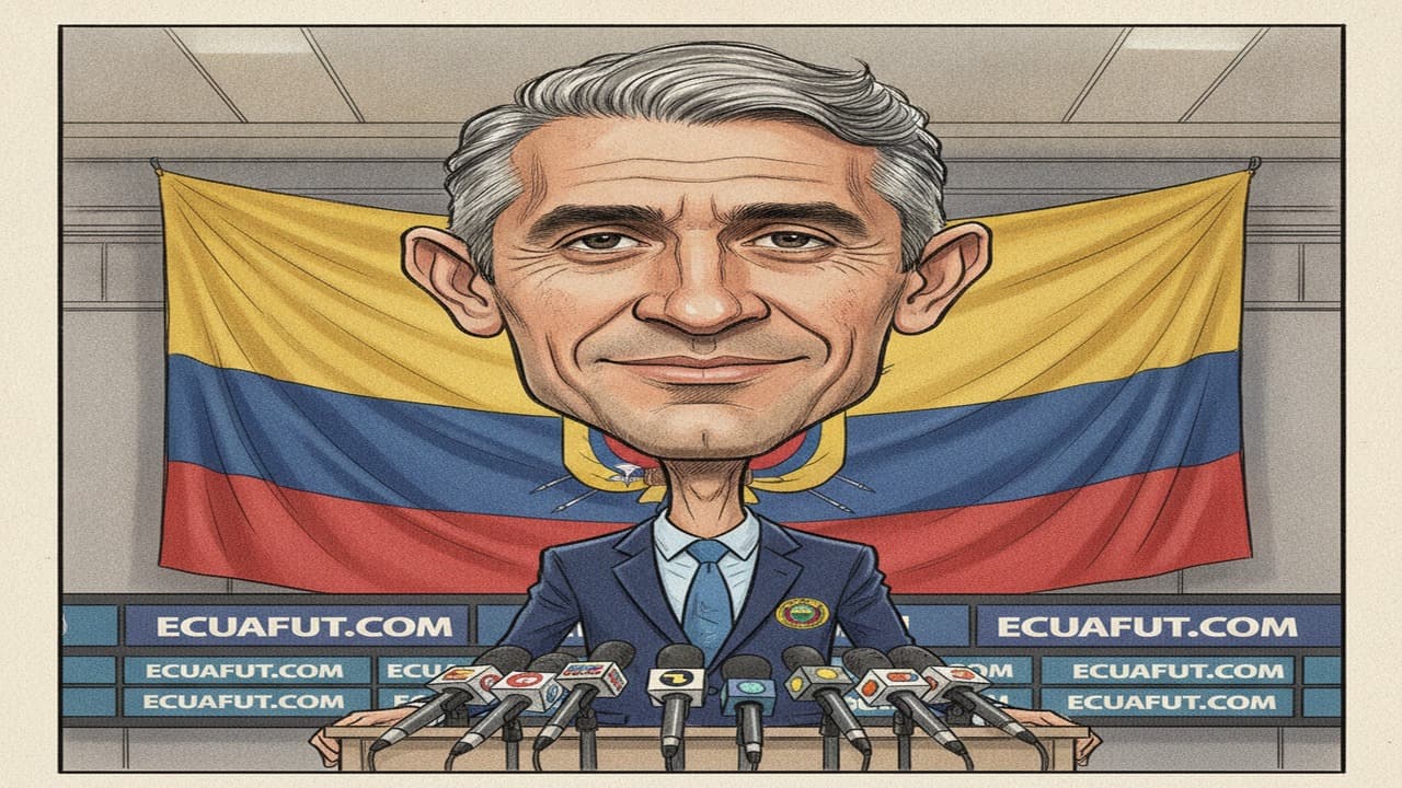 Marcelo Gallardo es presentado como nuevo DT de la Selección de Ecuador