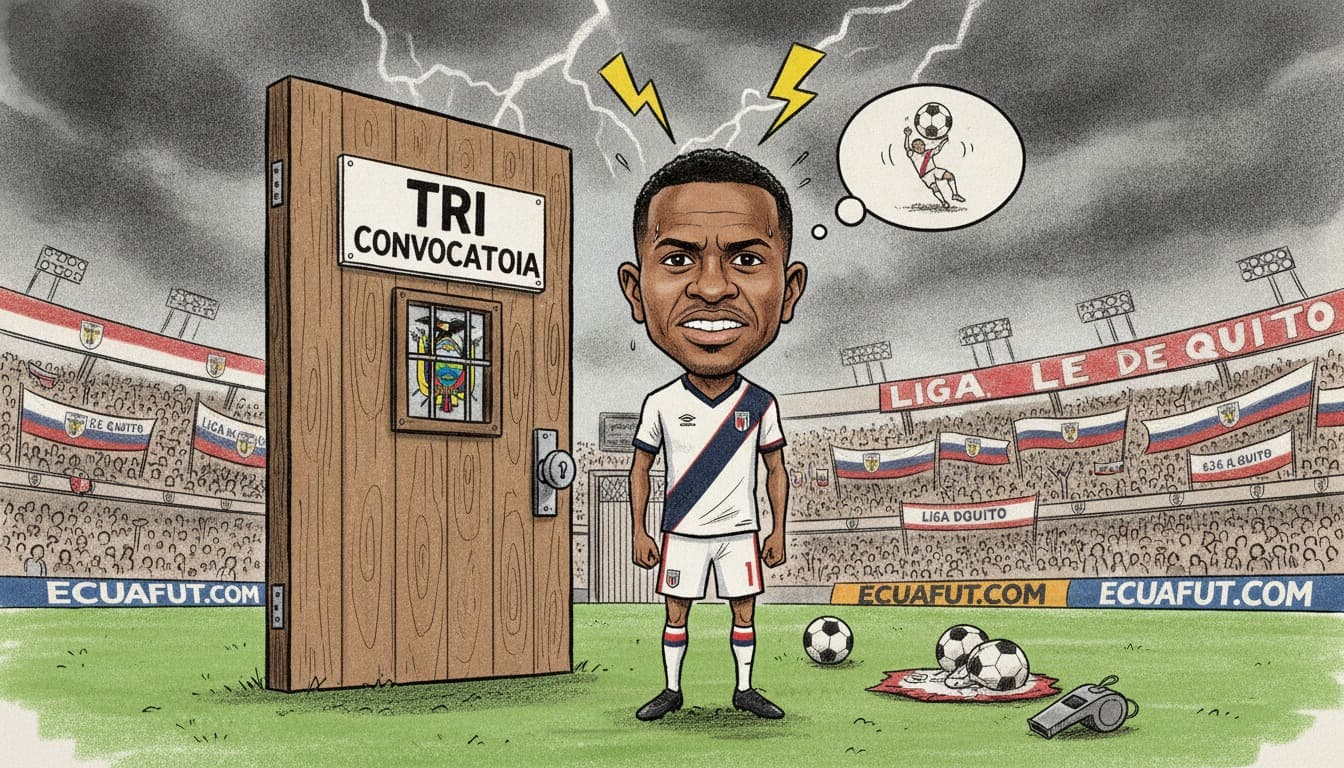 Michael Estrada ausente de la TRI: la omisión que sacude a Liga de Quito
