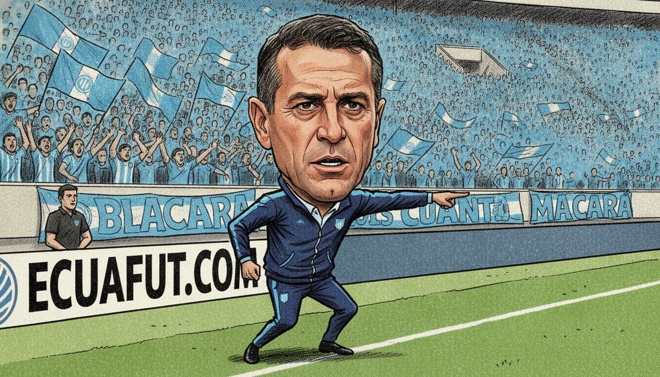 Guillermo Sanguinetti y el plan de Macará para amarrar la Copa Libertadores