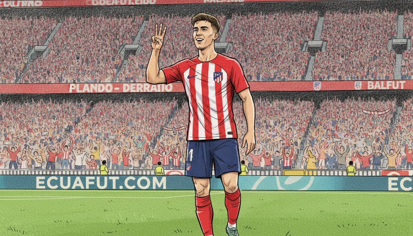 Golpe de autoridad en el Metropolitano: Atlético de Madrid venció 2-0 a Manchester United