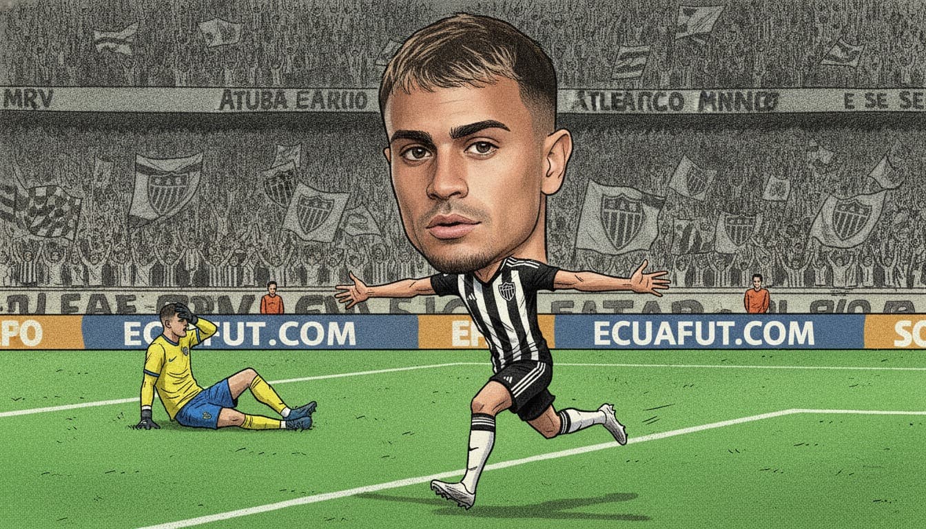 Atlético Mineiro arrolla 3-0 a Montevideo City Torque y acaricia la final de la Sudamericana