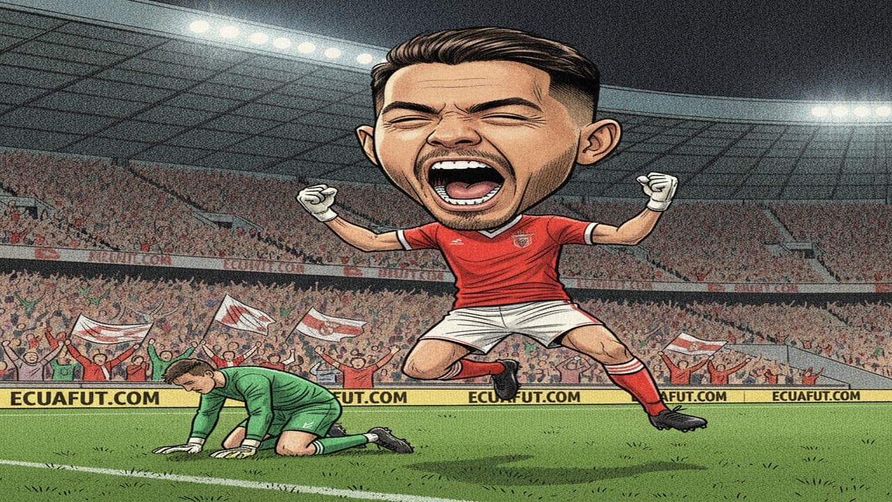 Cátedra en Lisboa: SL Benfica golea 4-1 a Celtic FC con doblete de Jhon Durán