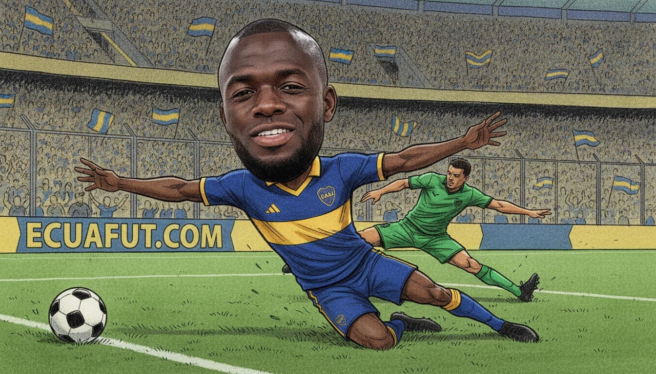 Boca Juniors cae 0-1 ante Vasco da Gama con Enner Valencia en la mira