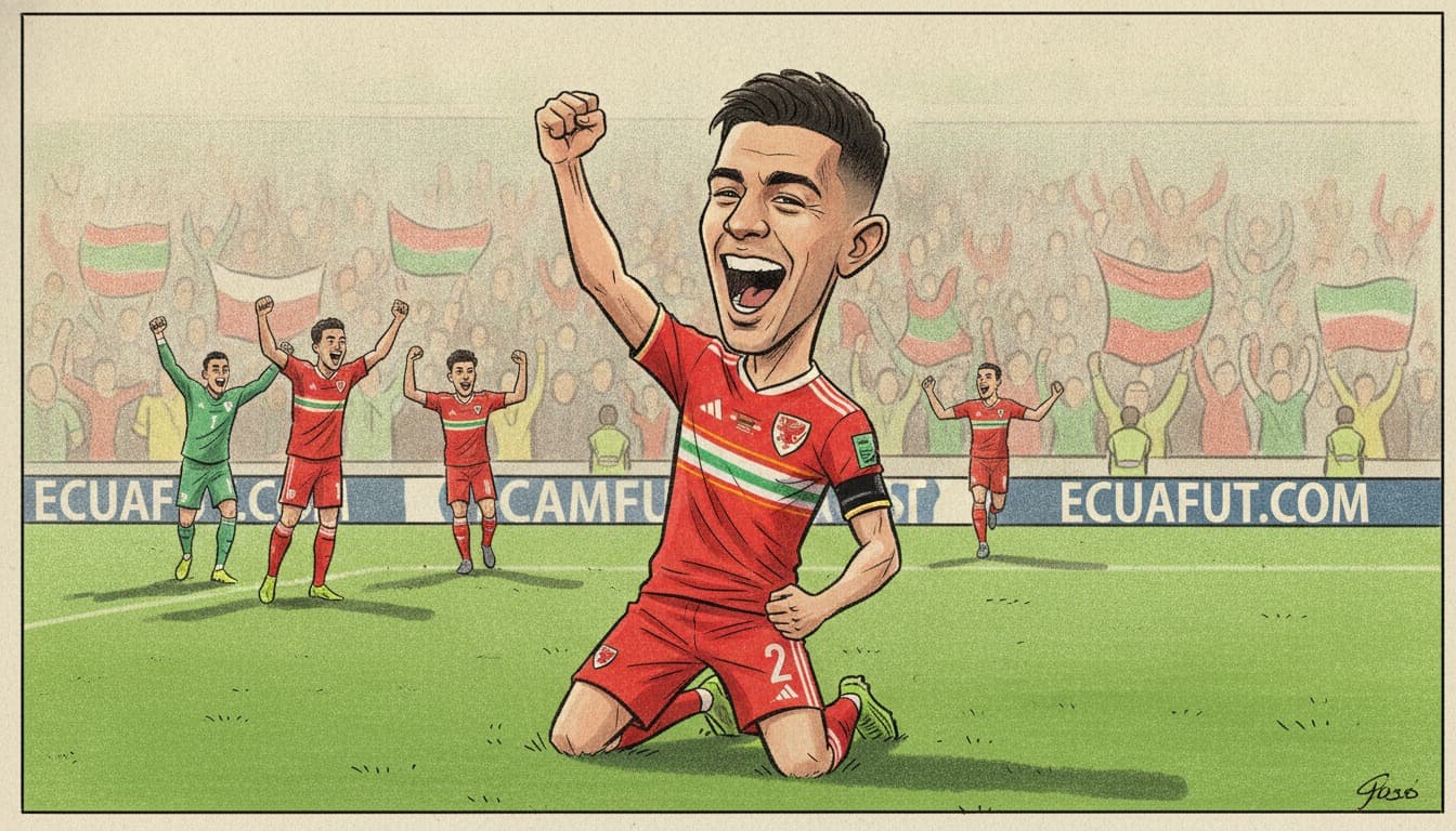 Daniel James guía la remontada de Wales ante Norway en la Nations League