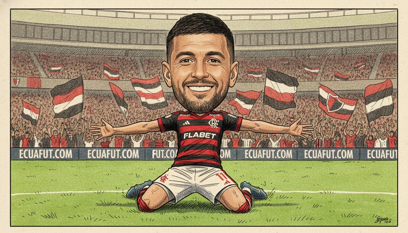Flamengo sufre, empata 1-1 ante Independiente del Valle y avanza a semifinales de la Copa Libertadores