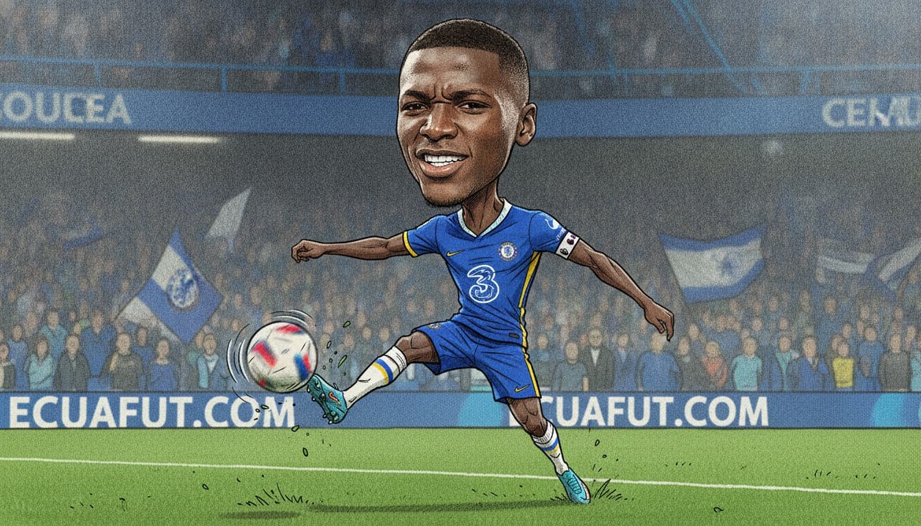 Moisés Caicedo lidera como capitán en el triunfo del Chelsea 0-2 ante Everton