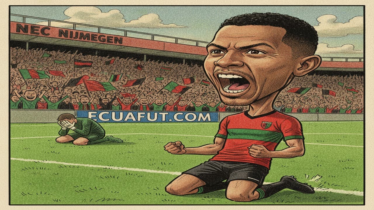 NEC Nijmegen 1-1 Levski Sofia: Tjaronn Chery rescata un punto en el regreso europeo