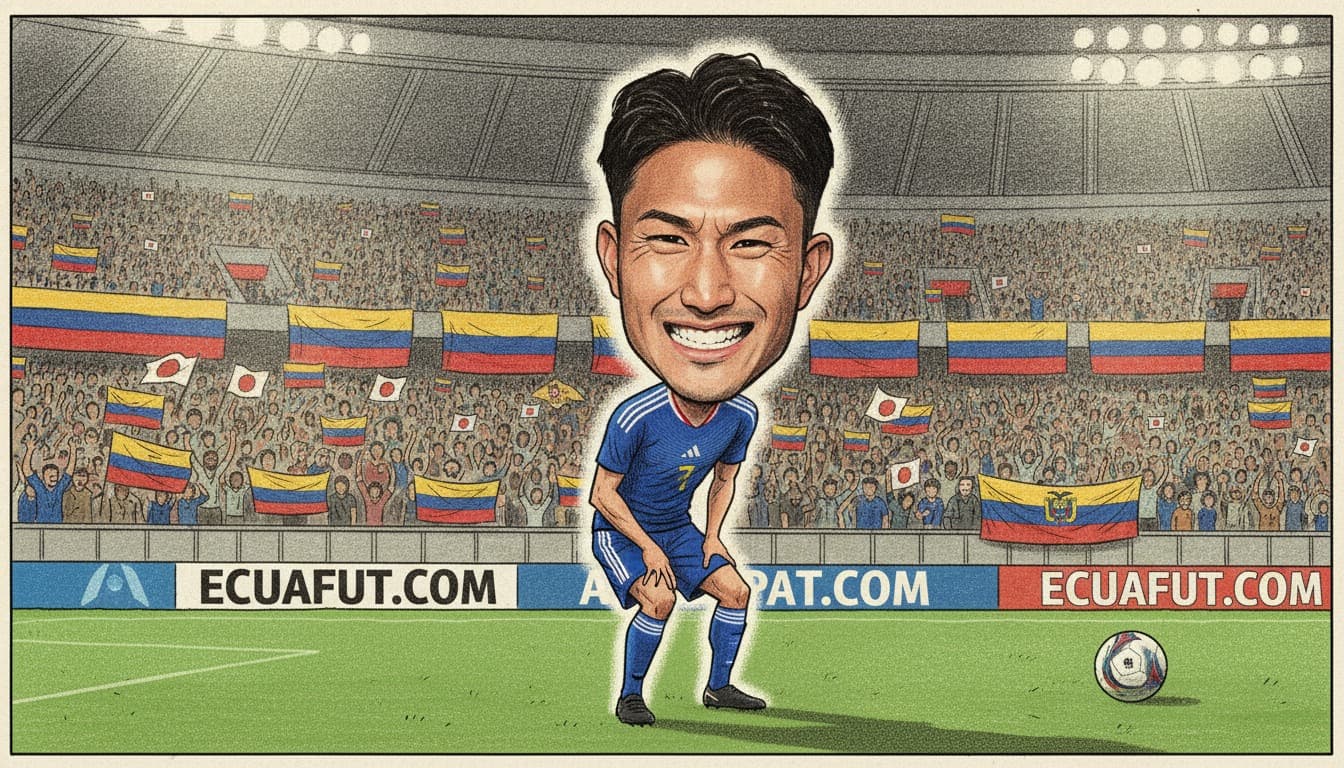 Tsuyoshi Watanabe se lesiona y deja a Japón con una defensa alternativa ante Ecuador